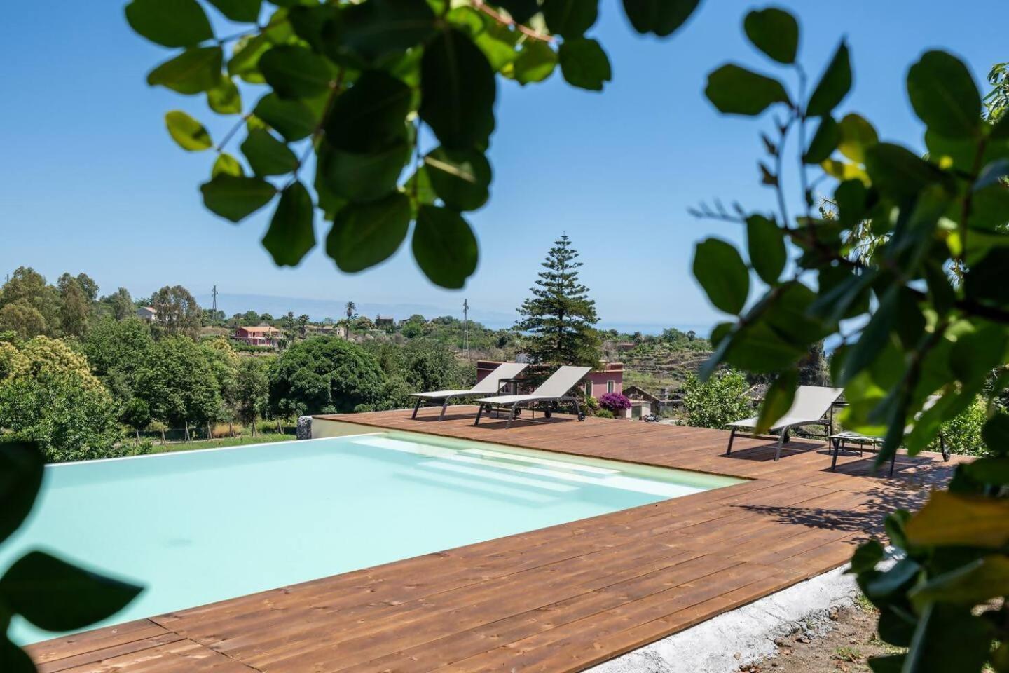 Villa Persea Santa Venerina Ngoại thất bức ảnh