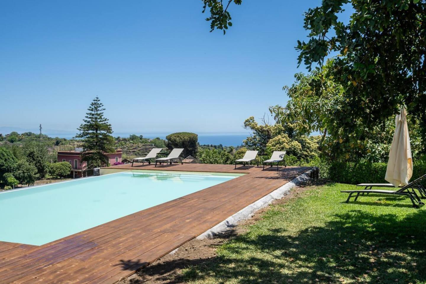 Villa Persea Santa Venerina Ngoại thất bức ảnh